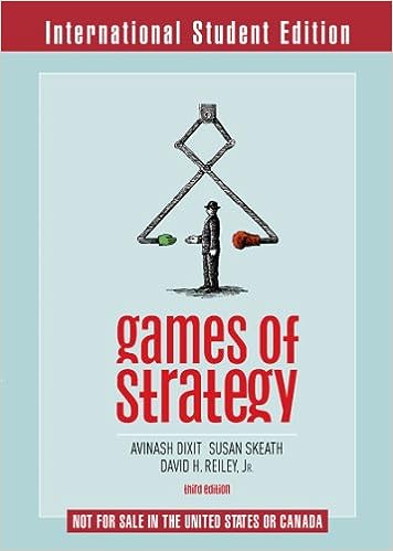 Games of Strategy 3e ISE by Avinash K. Dixit