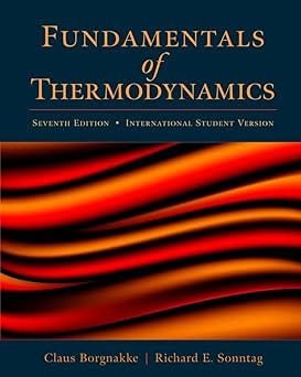 Fundamentals of Thermodynamics by Claus Borgnakke, Richard E. Sonntag