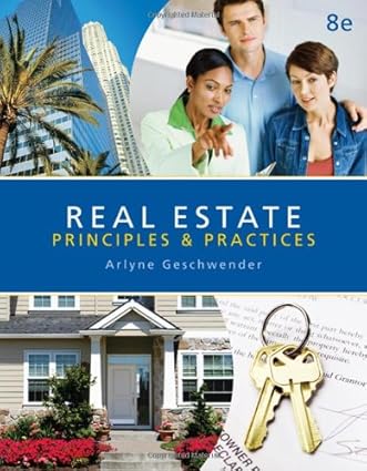 Real Estate Principles & Practices by Arlyne Geschwenderv