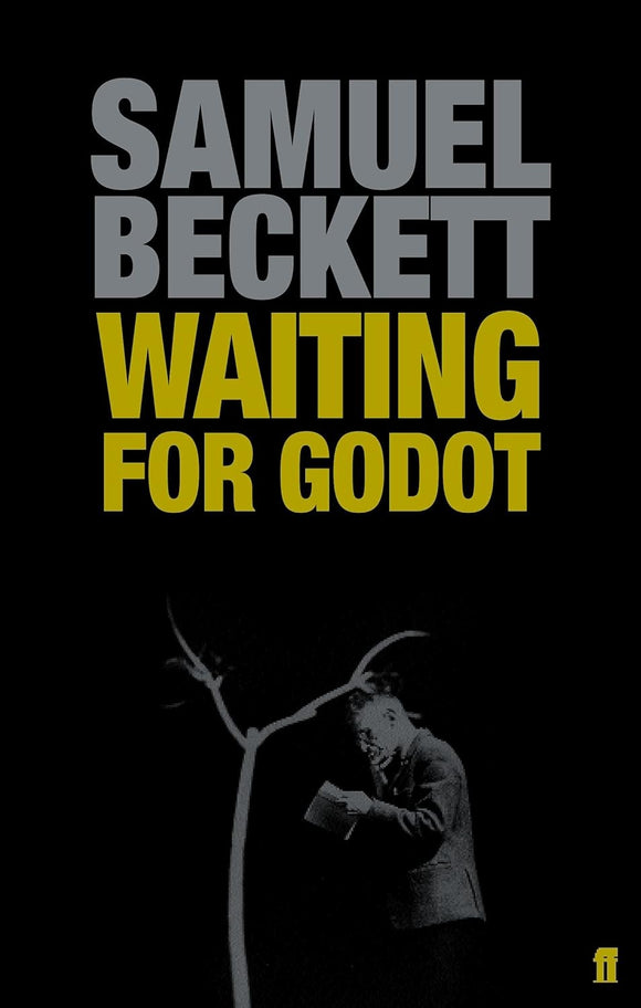 Waiting for Godot: A Tragicomedy in Two Acts  by Samuel Beckett (Author) {Excellent condition second hand} Previous owner's writer's escription