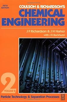 Chemical Engineering Volume 2 by J H Harker (Author), J R Backhurst