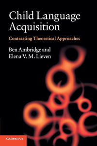 Child Language Acquisition by Ambridge, Ben