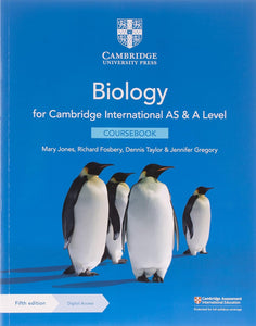 ambridge International AS & A Level Biology Coursebook with Digital Access (2 Years) 5ed by Mary Jones (Author), Richard Fosbery , & 2 more