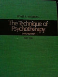 The technique of psychotherapy by Lewis R. Wolberg (Author) 2 Volumes (part 1 and part 2)