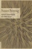 Against Interpretation And Other Essays by Susan Sontag