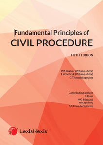 Fundamental Principles of Civil Procedure 5th Ed by C Theophilopolos (Author)