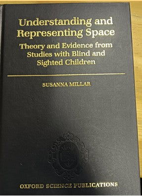 Understanding and Representing Space: Theory and Evidence from Studies with Blind and Sighted Children by Susanna Millar