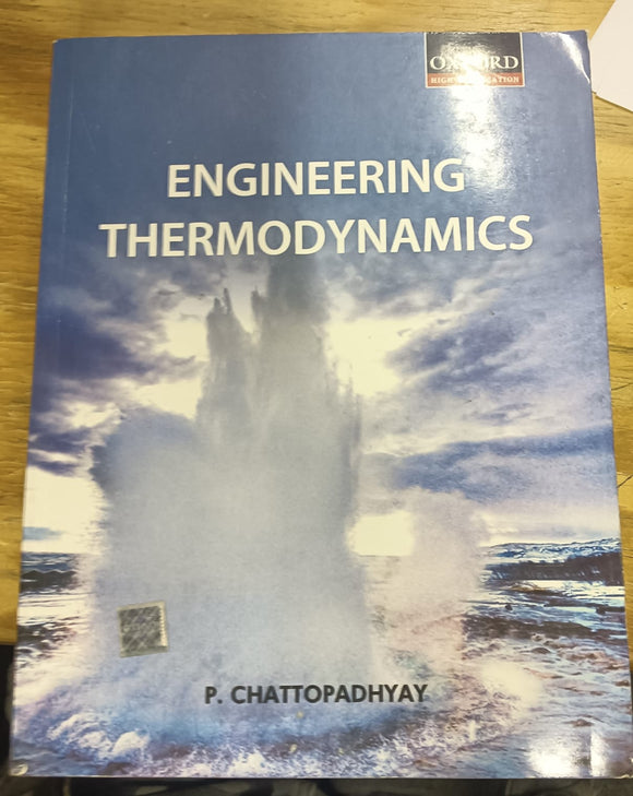 Engineering Thermodynamics by Parthasarathi Chattopadhyay