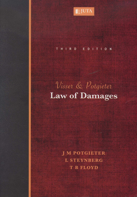 Visser & Potgieter: Law of damages (Very Good Condition second hand) 3rd ed