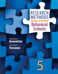 Research Methods for the Behavioral Sciences by Frederick Gravetter, Lori-Ann Forzano