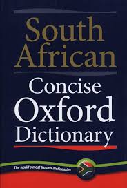 South African Concise Oxford Dictionary