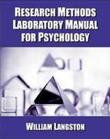 Research Methods Laboratory Manual for Psychology by William Langston