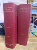 GOLD MINING ON THE WITWATERSRAND (2 VOLUMES) by C Biccard Jeppe