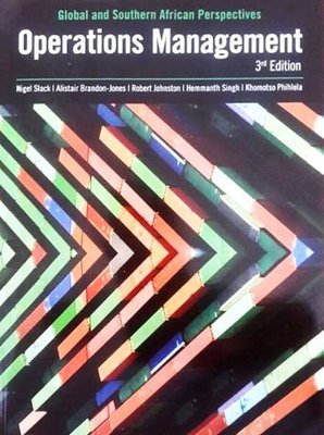 Operations Management - Global & Southern African Perspectives (Paperback, 3rd Edition) -USED COPY