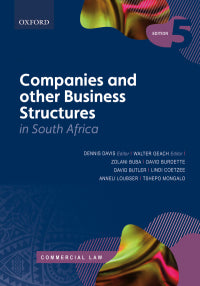 Companies & Other Business Structures in SA by Davis et al