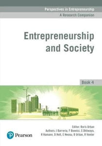 Perspectives in Entrepreneurship: Entrepreneurship & Society by Urban, B ed