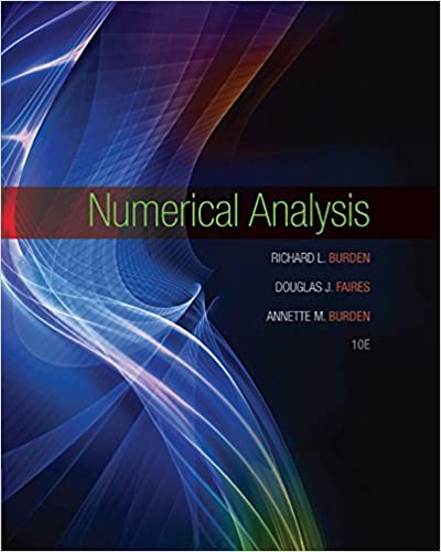 Numerical Analysis by Burden et al