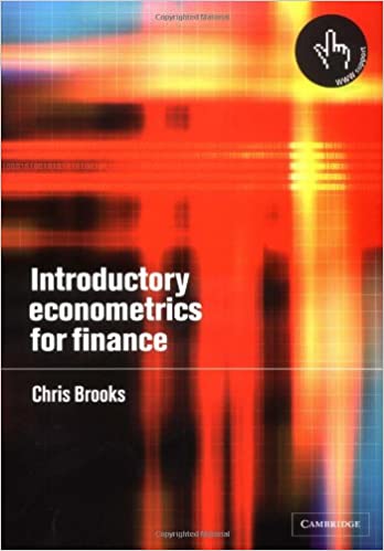 Introductory econometrics for finance by Chris Brooks