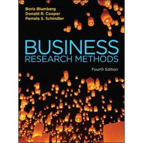 Business Research Methods by Blumberg et al