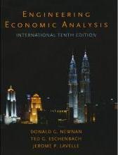 Engineering Economic Analysis International by Newnan, Donald