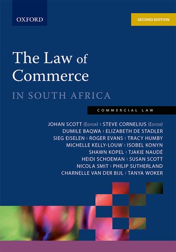 The Law of Commerce in SA by Scott et al