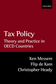 Tax Policy : Theory and Practice in OECD Countries by Messere, Ken