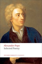 Alexander Pope Selected Poetry, by Pope, A