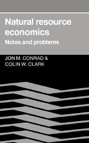 Natural Resource Economics by Conrad, Jon M.