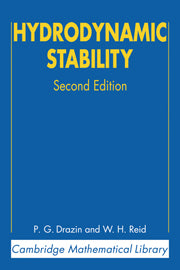 Hydrodynamic Stability by  Drazin, P. G.
