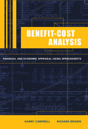Benefit-Cost Analysis by Campbell, Harry F. &  Brown, Richard P. C.