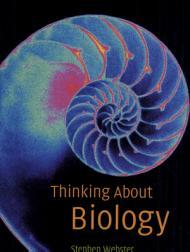 Thinking about Biology by Webster, Stephen