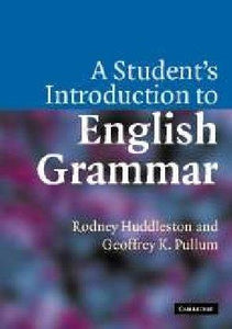 A Student's Introduction to English Grammar by Huddleston, Rodney