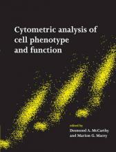 Cytometric Analysis of Cell Phenotype and Function by McCarthy, Desmond A.