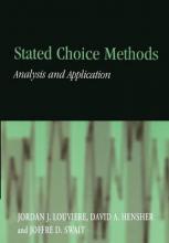 STATED CHOICE METHODS : ANALYSIS AND APPLICATIONS  by Louviere, Jordan J.