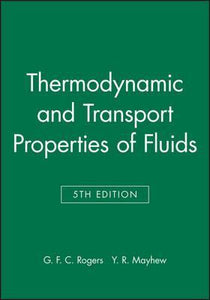 Thermodynamic and Transport Properties of Fluids 5e