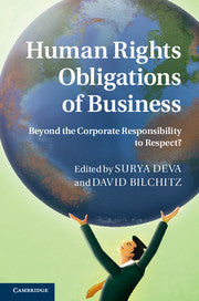 Human Rights Obligations of Business by Deva, Surya