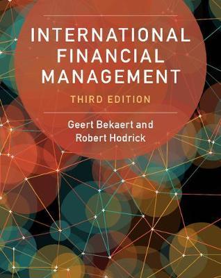 International Financial Management by Bekaert, Geert