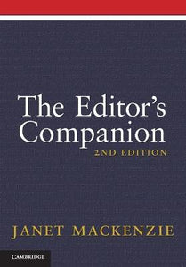 The Editor's Companion by Mackenzie, Janet