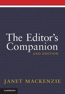 The Editor's Companion by Mackenzie, Janet