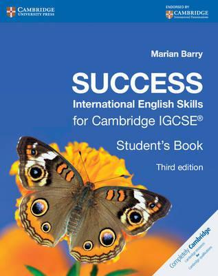 Success International English Skills for Cambridge IGCSE Student's Book by Barry, Marian