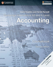 Cambridge International AS and A Level Accounting Coursebook by Hopkins, David