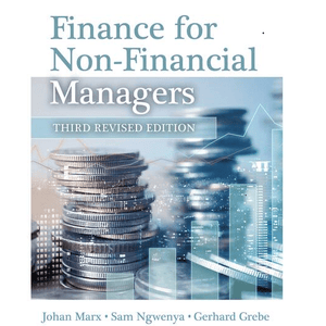 Finance for Non-Financial Managers by Marx, J et al