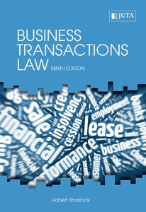 Business Transactions Law by Sharrock, R