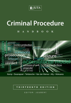 Criminal Procedure Handbook by J. J. Joubert, 12e