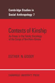 Cambridge studies in social anthropology: Contexts of kinship by Esther N. Goody