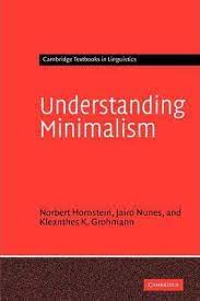Understanding Minimalism by Hornstein, Norbert