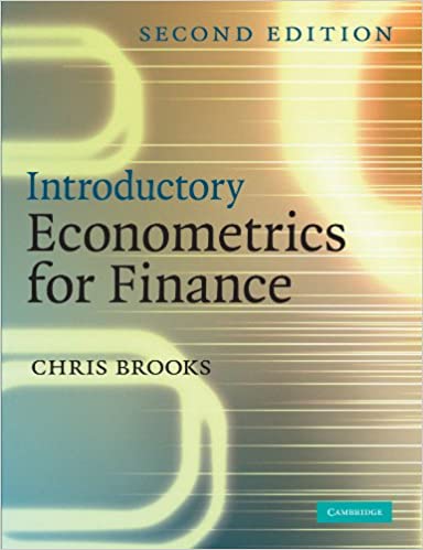 Introductory Econometrics for Finance by Chris Brooks
