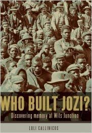 Who Built Jozi? Discovering memory at Wits Junction. Paperback – January 1, 2012 by Luli Callinicos (Author)